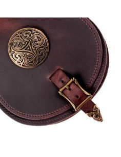 Celtic fanny pack with triskel (21x15.5 cm.) 2