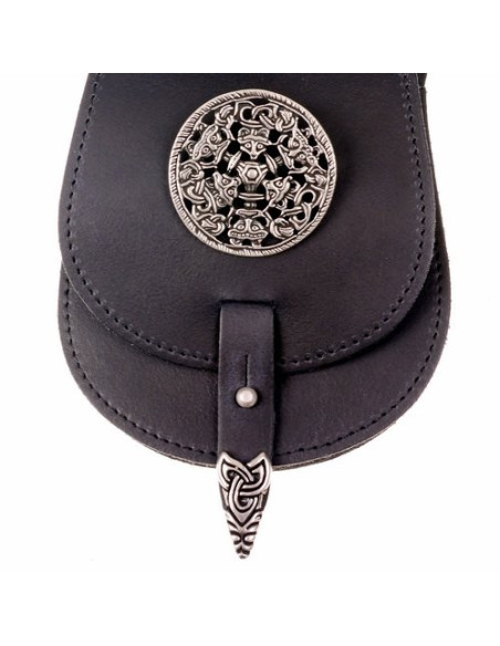 Borre style Viking fanny pack (16x13...