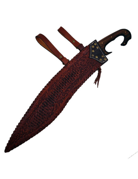 Functional handmade Iberian falcata...