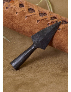 Historical arrowhead in carbon steel