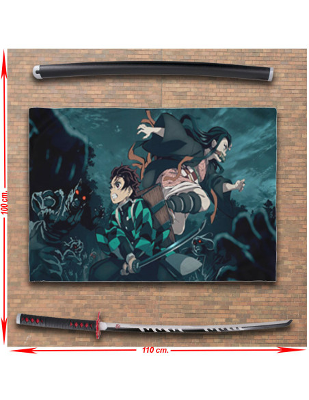 Demon Slayer Tanjiro Kamado's Banner... Demon Slayer Tanjiro Kamado's Banner...