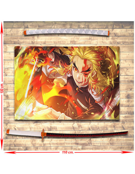 Demon Slayer Rengoku Kyoujurou Banner...