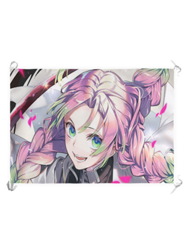 Mitsuri Kanroji Demon Banner-Flag (70x100 cms.)
 Material-Satin