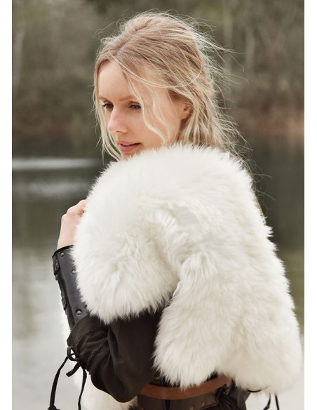 Viking shoulder pad in lambskin,...