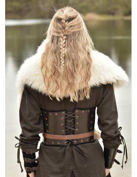 Viking shoulder pad in lambskin,...