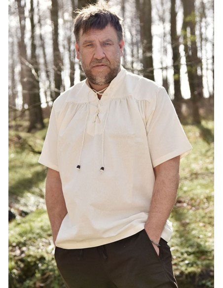 Medieval summer shirt with short... Medieval summer shirt with short...