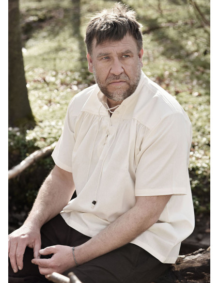 Medieval summer shirt with short... Medieval summer shirt with short...