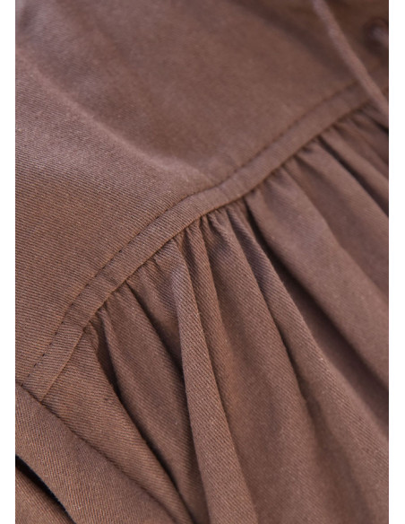 Medieval summer shirt with short...