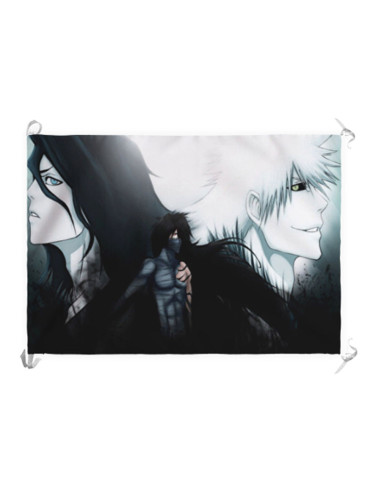 Bleach Tensa Zangetsu Hollow Ichigo Banner-Flag (70x100 cms.)
 Material-Satin