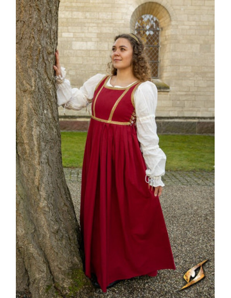 Medieval Dress Lucrecia Emperor Red Medieval Dress Lucrecia Emperor Red