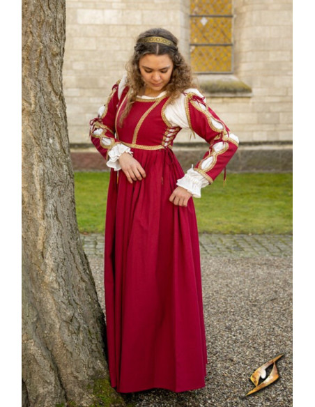 Medieval Dress Lucrecia Emperor Red Medieval Dress Lucrecia Emperor Red
