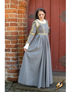 Medieval Dress Lucrecia Storm Gray 2