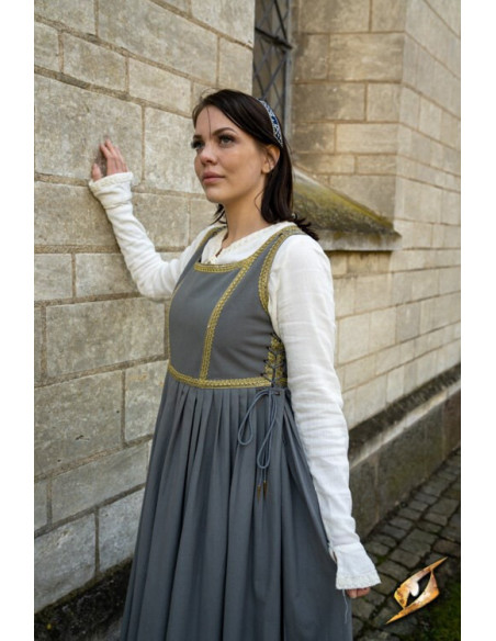 Medieval Dress Lucrecia Storm Gray