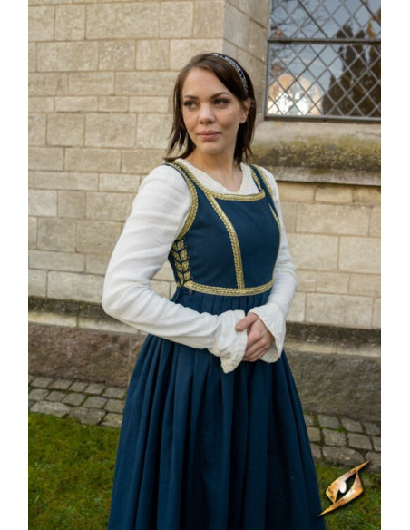 Medieval Dress Lucrecia Midnight Blue