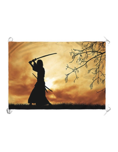 Banner-Flag Spirit of the Last Samurai (70x100 cms.)