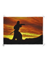 Banner-Flag Spirit and Courage of the Last Samurai (70x100 cms.)