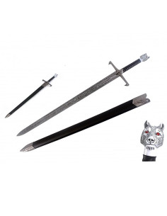 Jon Snow's unofficial sword, with scabbard 2