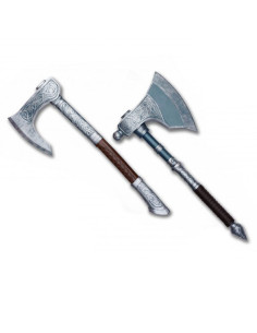 Set of 2 Viking axes from Valhalla, resin