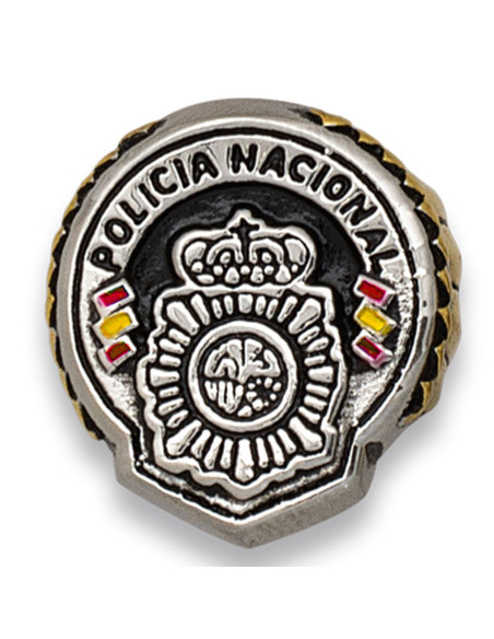 Steel ring of the Spanish National... Steel ring of the Spanish National...