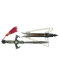 Templar dagger with scabbard