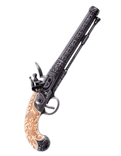 Belgian pistol, Liège, flint, late 18th century