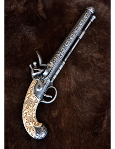 Belgian pistol, Liège, flint, late 18th century 2