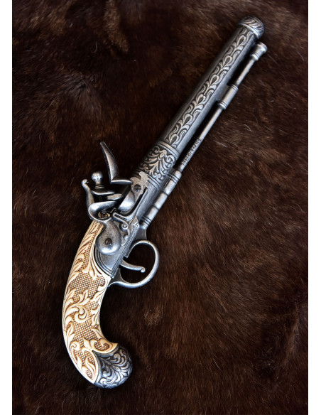 Belgian pistol, Liège, flint, late...