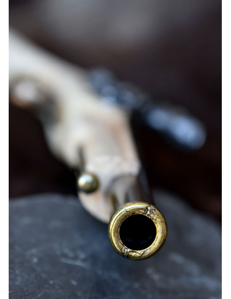 English flintlock pistol, Hadley,...