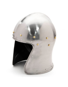 Medieval Barbuta-type helmet without visor, XV century 2