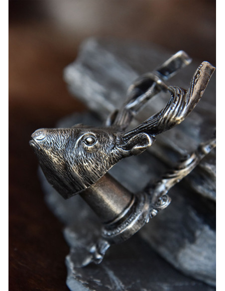 Deer wall bracket for sword or...