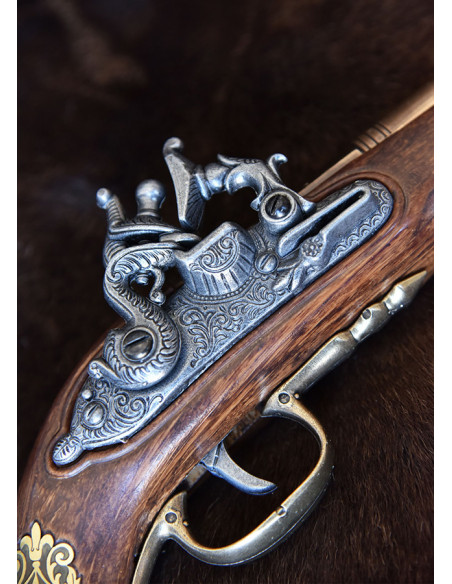 German flintlock pistol S. XVII,...