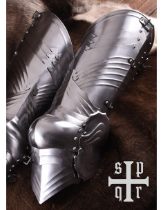 German Gothic Armor S. XV for legs, couple 2