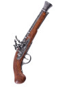 Pirate Flintlock pistol, blunderbuss type, 18th century