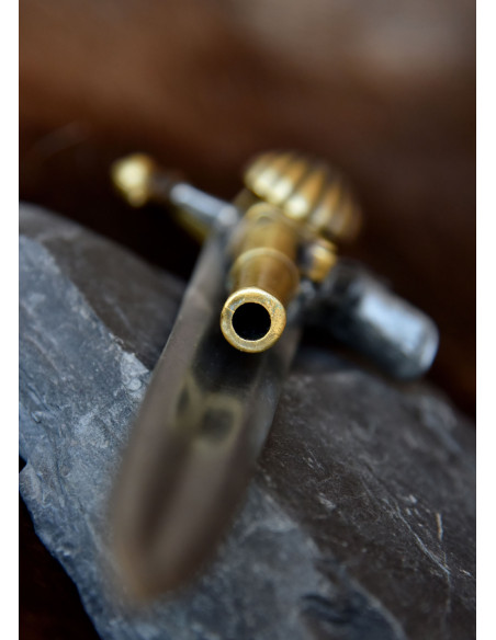 French pistol, dagger type, 18th century French pistol, dagger type, 18th century