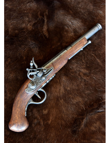 English flintlock pistol, London S....