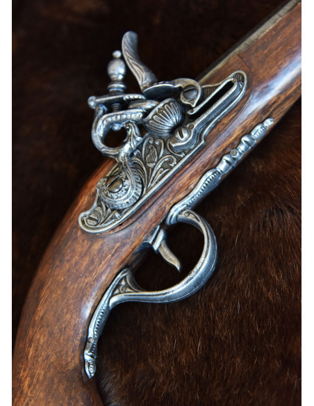 English flintlock pistol, London S....