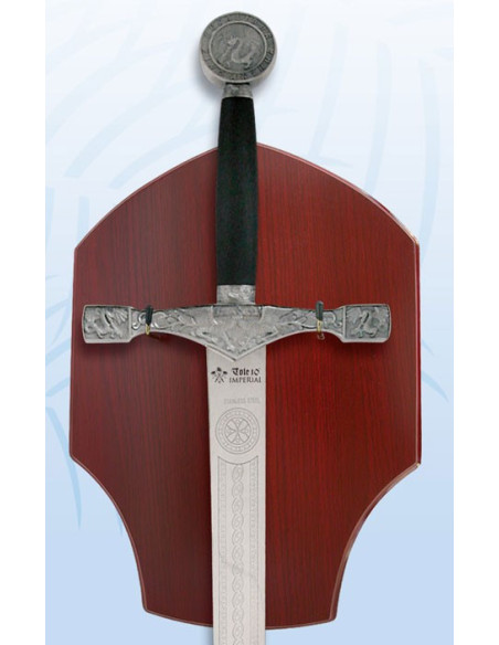 Excalibur sword with hanging bracket