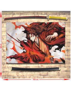 Pack Banner and katana of Yoriichi Tsugikuni, Demon Slayer