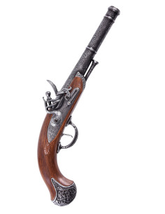 English flintlock pistol Lucknow model, S. XVIII