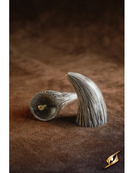 Set of 6 mountable demon horns, Dark...