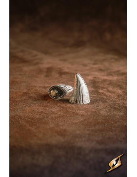 Set of 6 mountable demon horns, Dark...