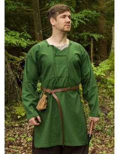 Long-sleeved viking tunic Viborg model, green 2