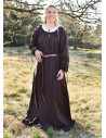 Medieval dress Ana, brown