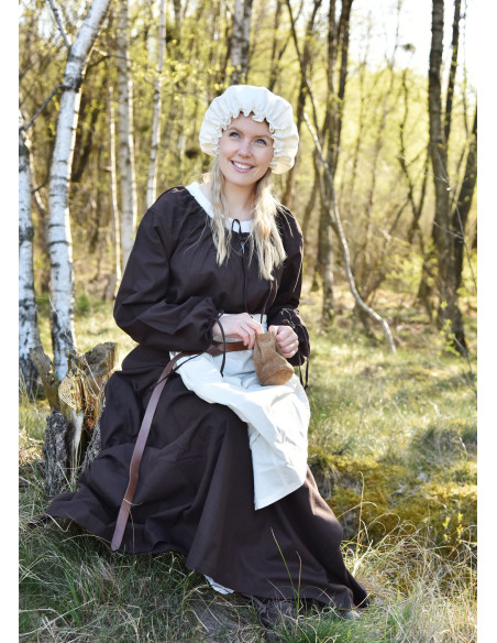 Medieval dress Ana, brown Medieval dress Ana, brown