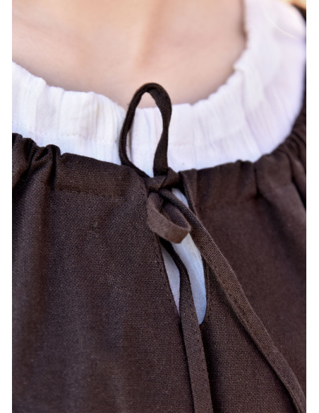 Medieval dress Ana, brown Medieval dress Ana, brown