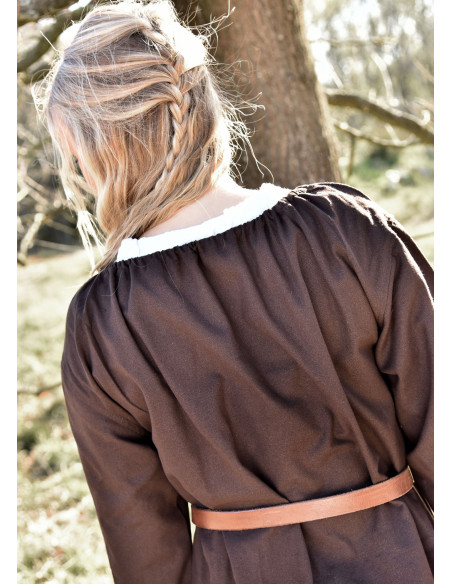 Medieval dress Ana, brown Medieval dress Ana, brown