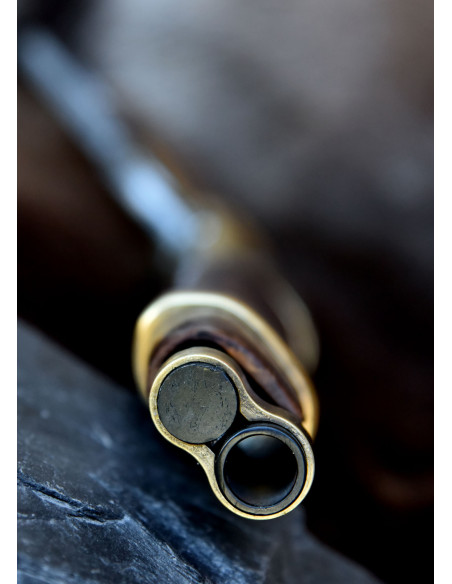 Winchester Mare Leg rifle, brass details