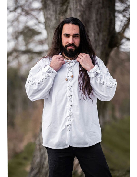 Medieval shirt with ties Gustavo...