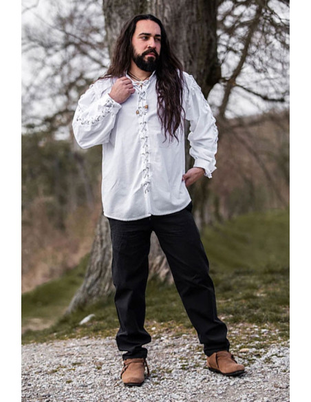 Medieval shirt with ties Gustavo...