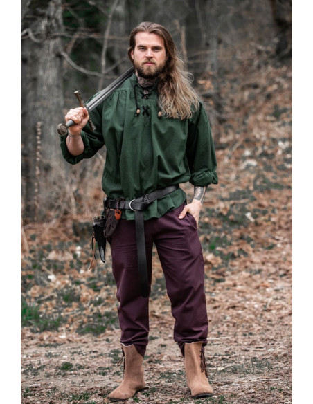 Medieval shirt with ties model Georg,... Medieval shirt with ties model Georg,...